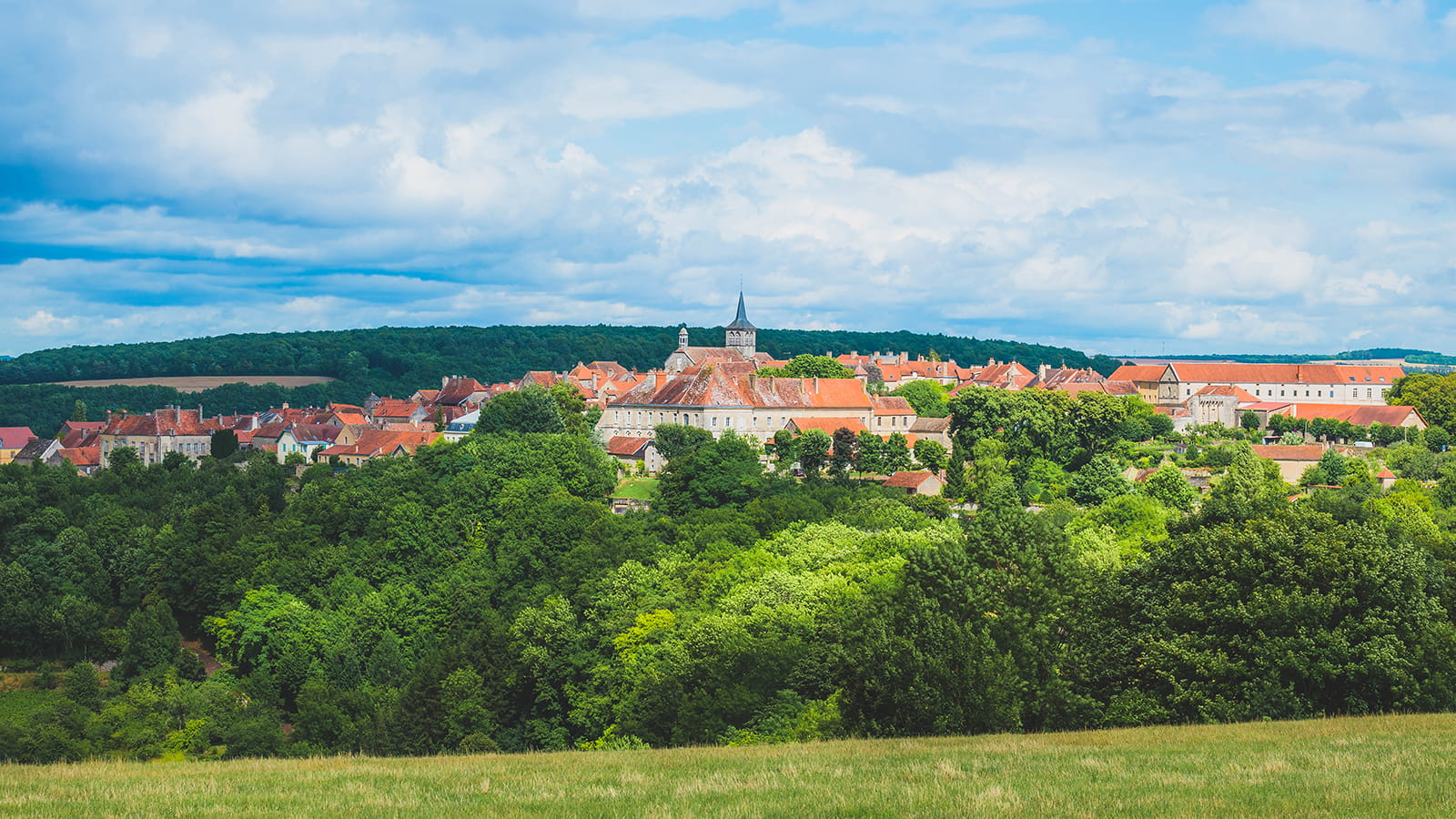 Murs du village de Flavigny-sur-Ozerain – Côte-d&rsquo;Or